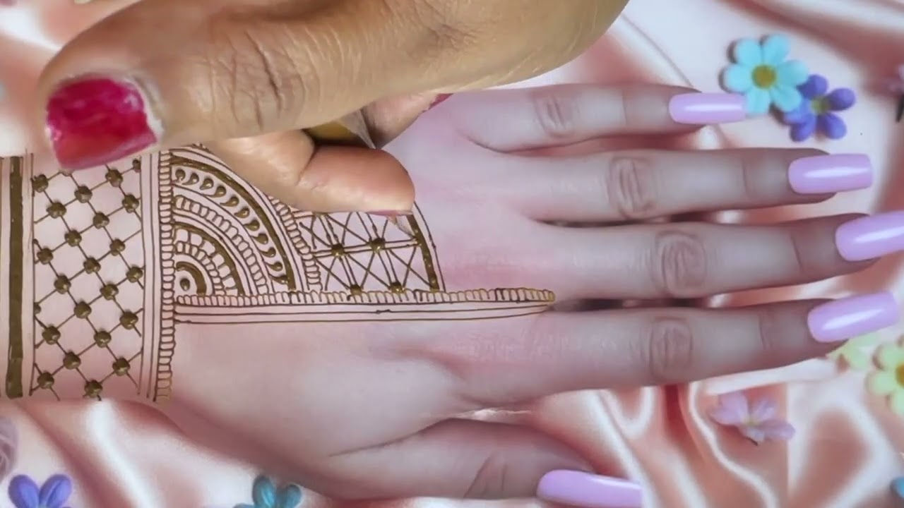 Full Hand Floral Mehndi Design | Shaded Arabic Bridal Henna 2026 #BridalHenna #MehndiTutorial