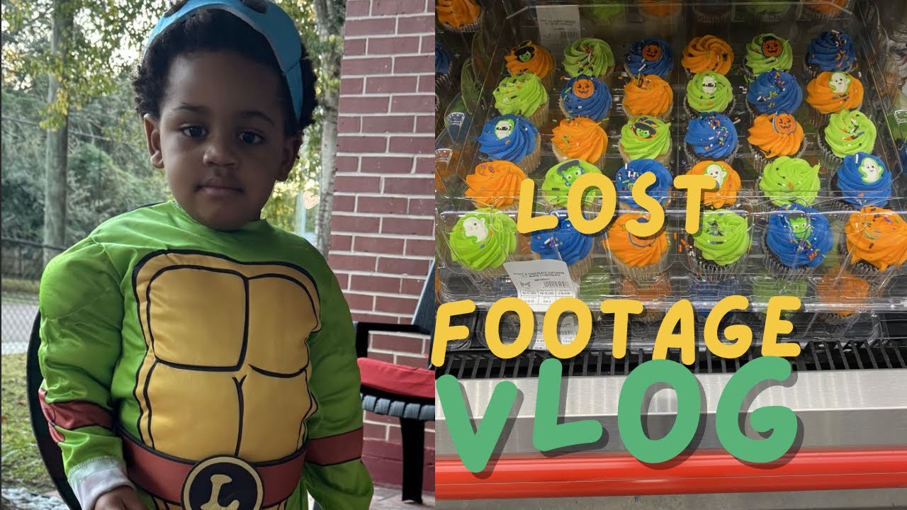 LOST FOOTAGE VLOG/OPENING MY PACKAGE+NEW BOOK /HALLOWEEN PARTY