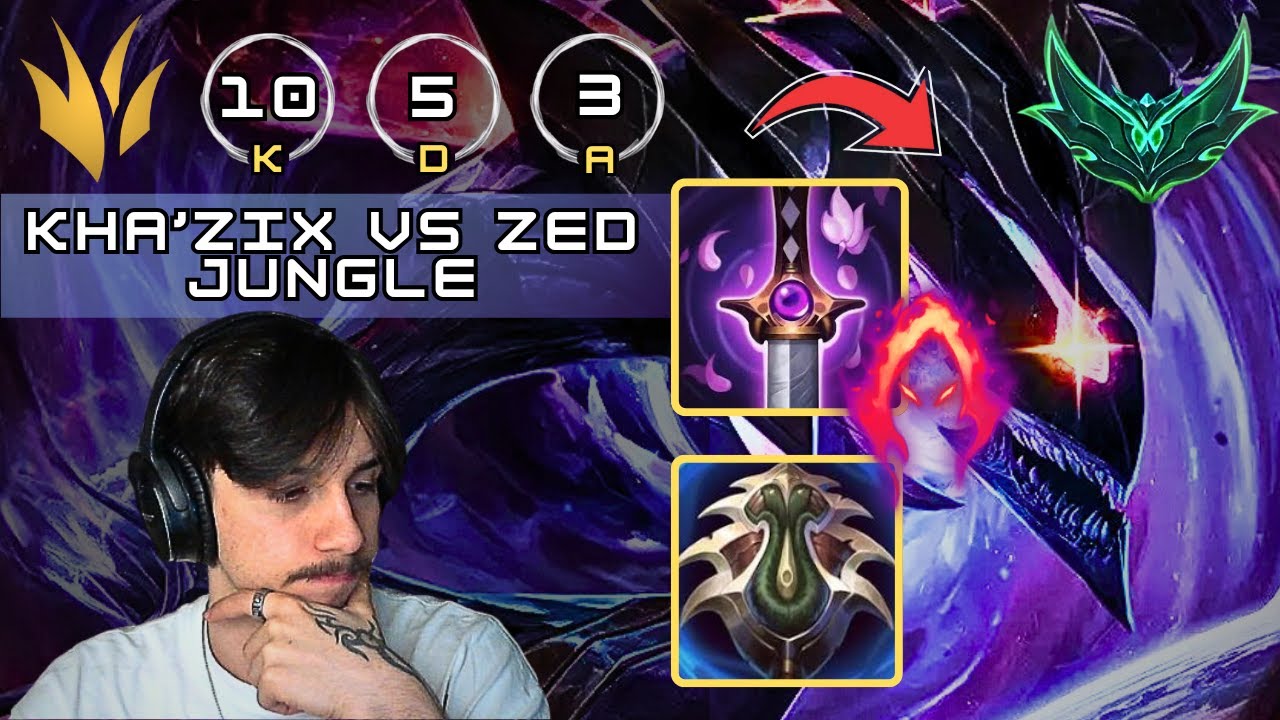 KHA'ZIX VS ZED EN EMERAUDE, ON DOMINE L'EARLY MAIS ÇA TOURNE MAL