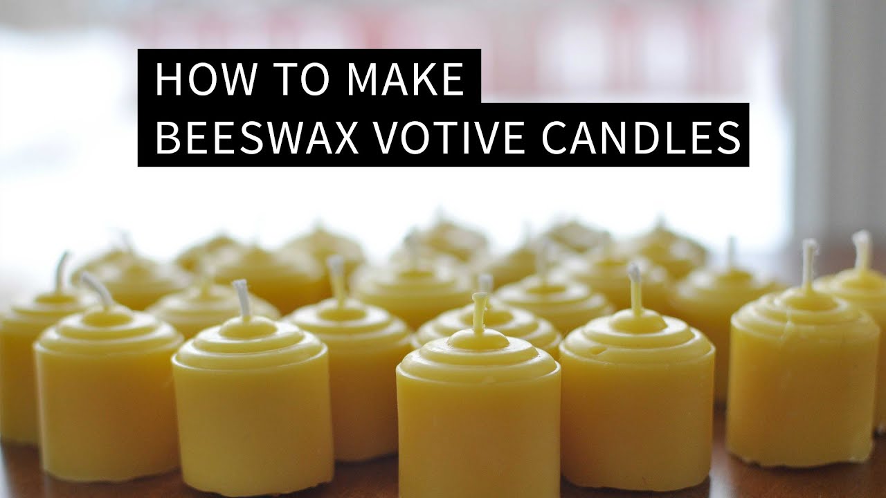 How To Make Beeswax Votive Candles