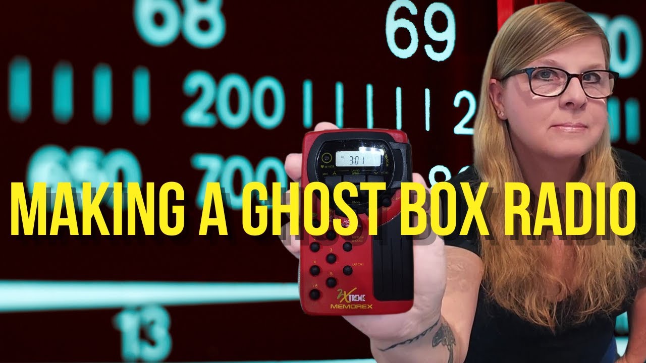 Making a Ghost Box - How to Build a Spirit Box Radio! #paranormal