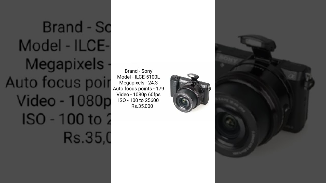 Sony Alpha 5100L#sony #sonyalpha #alpha5100