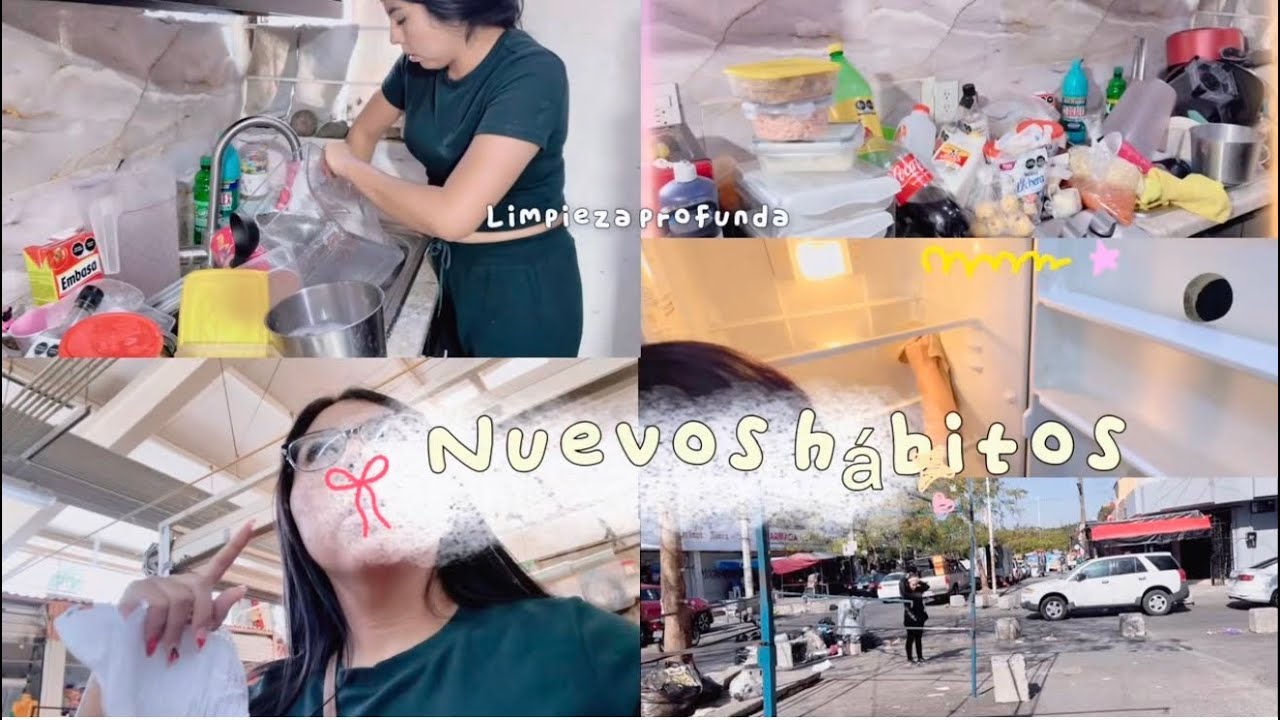 AHORA SI A COMENZAR CON ESTO🙅‍♀️vamos al mandado! LIMPIEZA EN EL REFRIGERADOR 