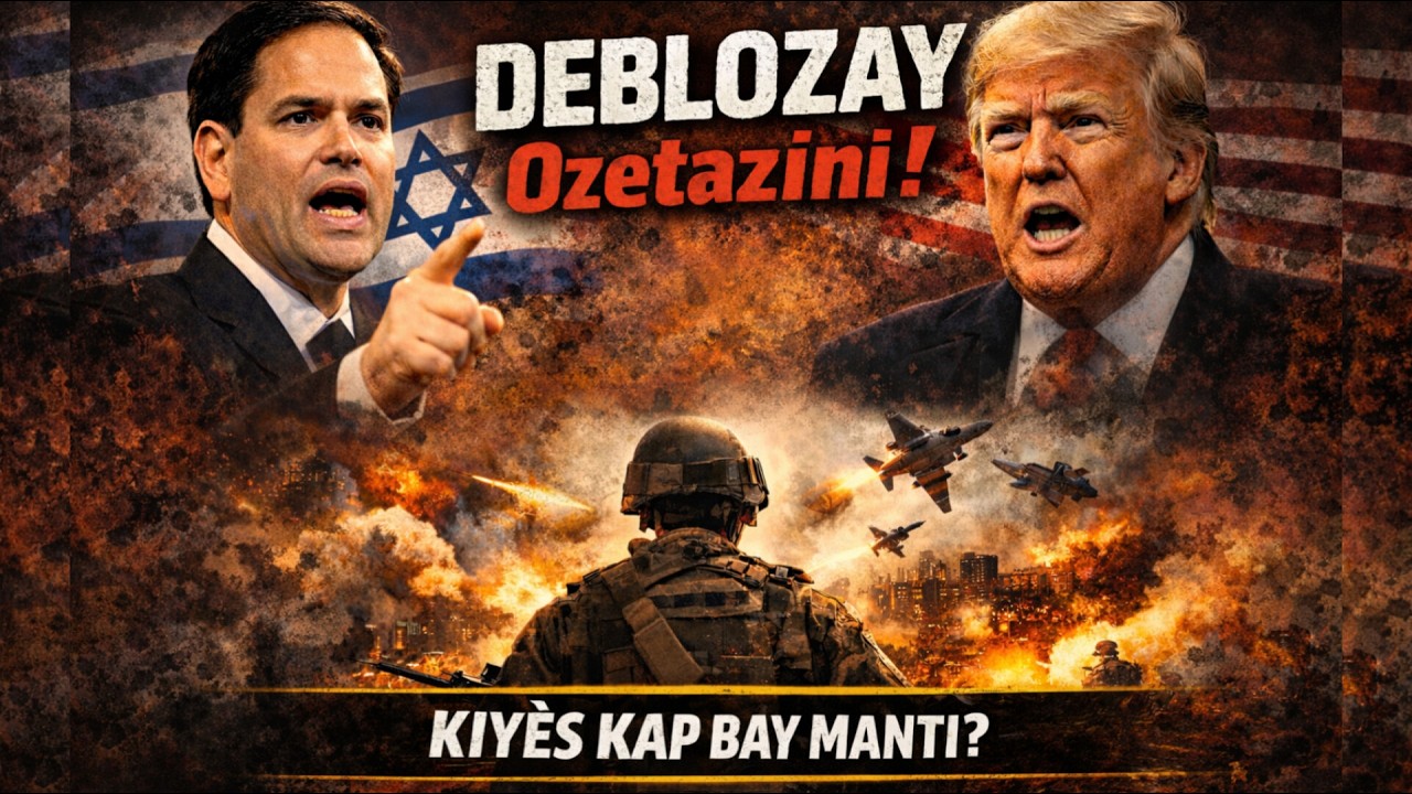 Yo kenbe Trump ak Marco Rubio, deblozay pete Etazini akoz gè Iran an. M ap eksplike w