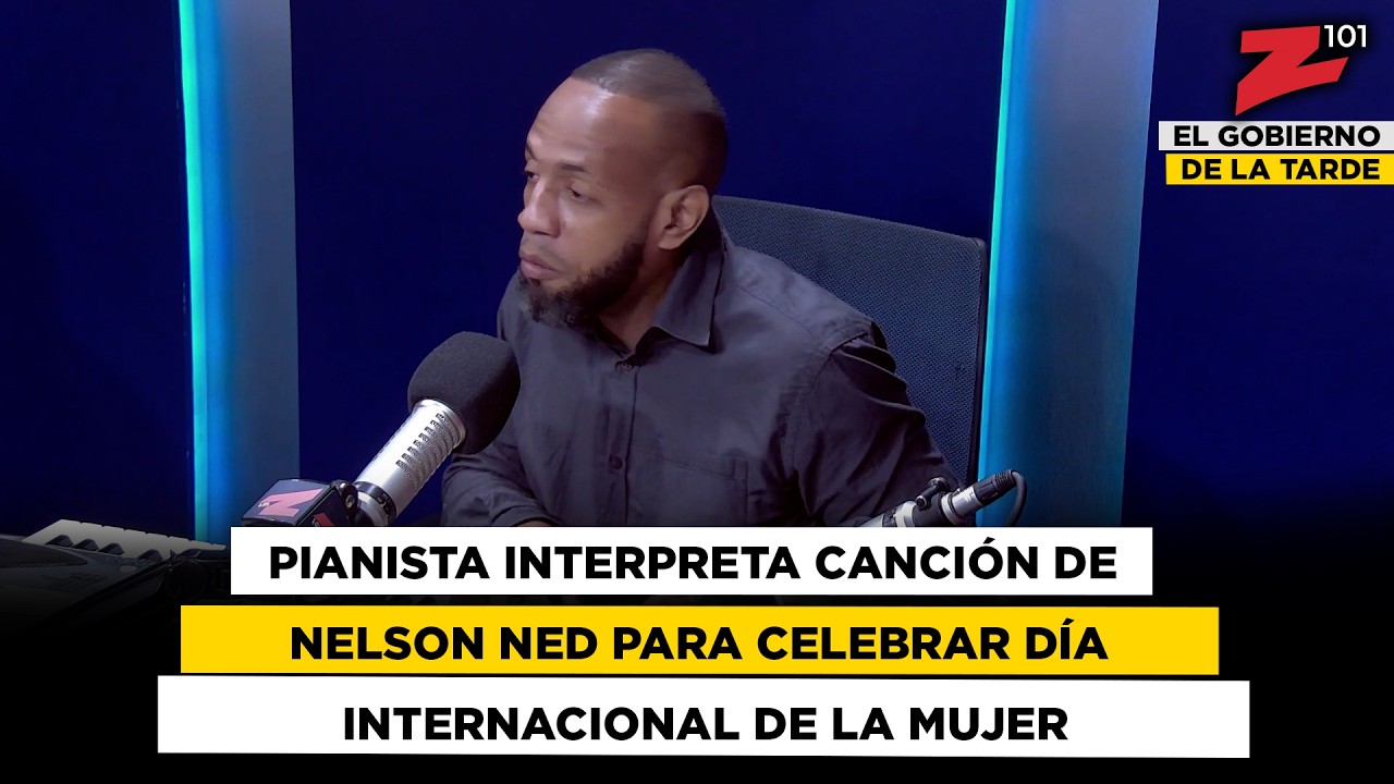 Amin Abel: Pianista interpreta canción de Nelson Ned para celebrar Día Internacional de la Mujer