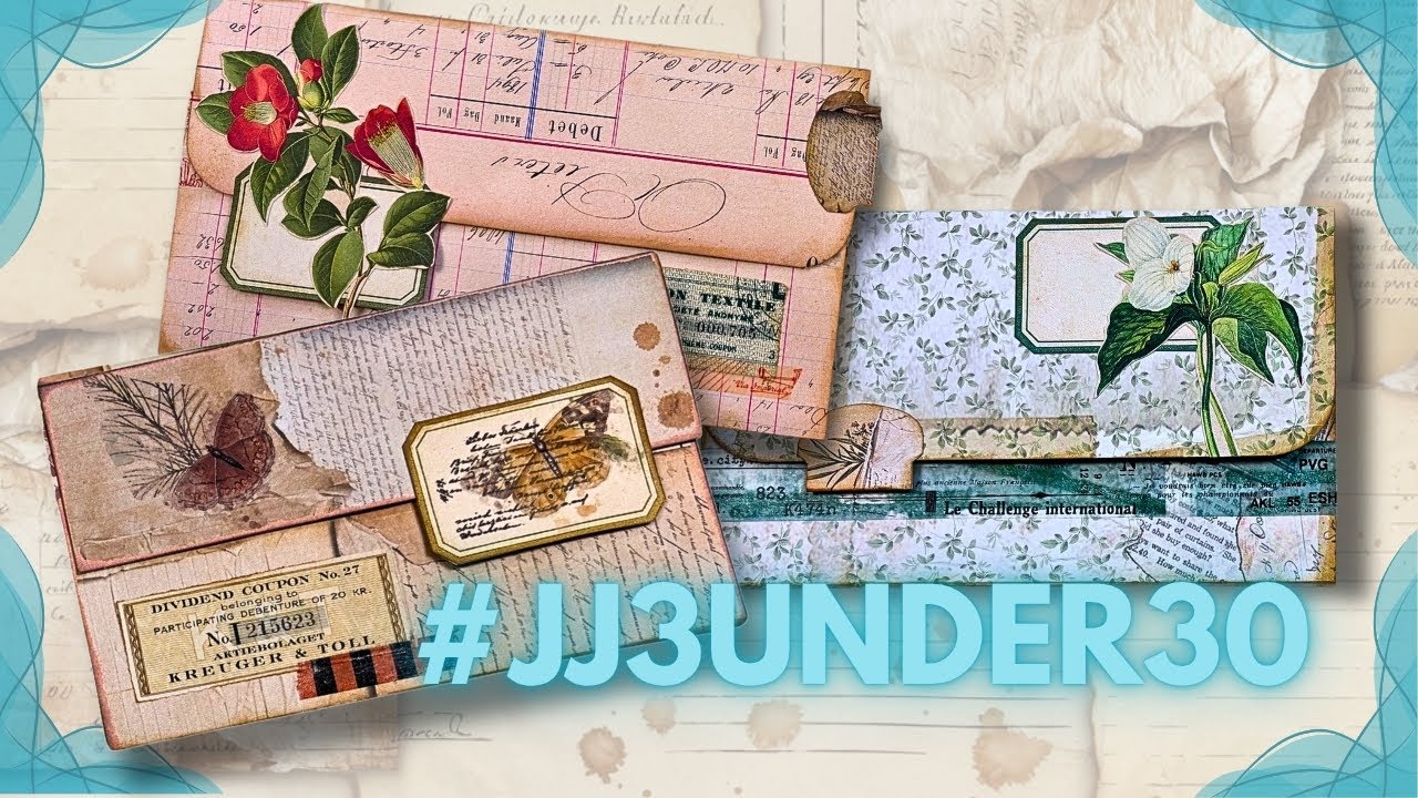 THE 30 MINUTE FOLIO FRENZY BEGINS! I USUALLY MAKE ONE... TODAY I’M MAKING THREE?  #JJ3UNDER30