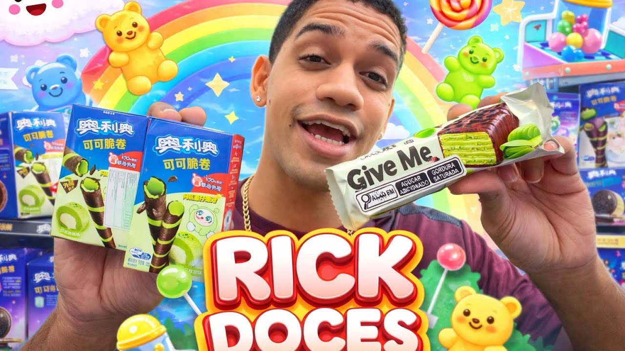 VLOG NA RICK DOCES! A LOJA VIRAL DO TIKTOK!