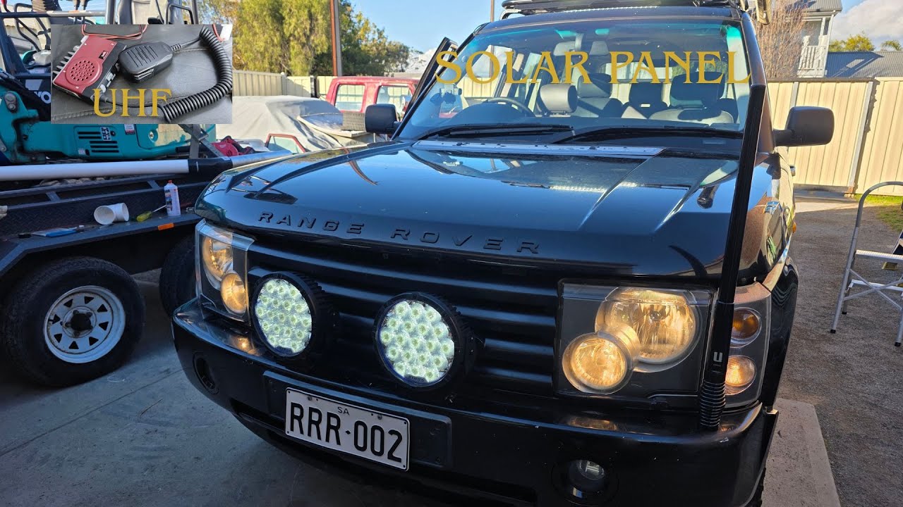 cheapest l322 range rover off-road build uhf install and finishing wiring