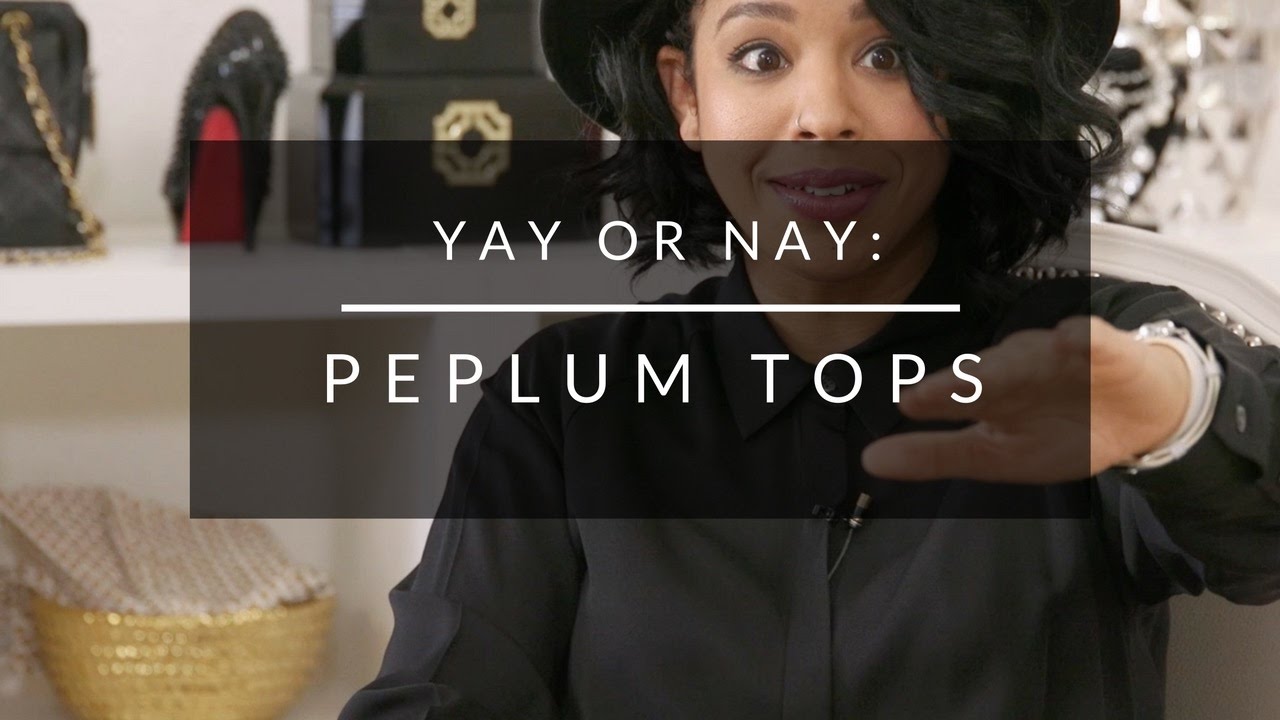 Yay or Nay: Peplum Tops