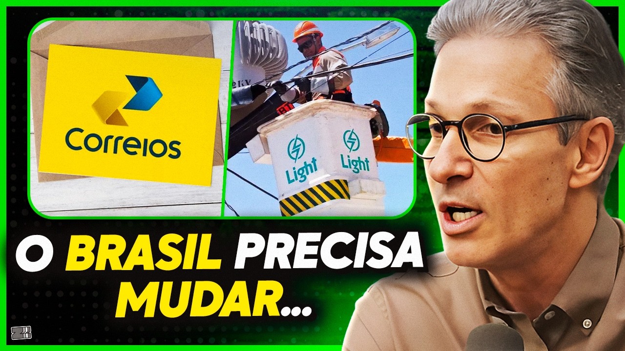 PRIVATIZAR resolve o Brasil? Romeu Zema responde!