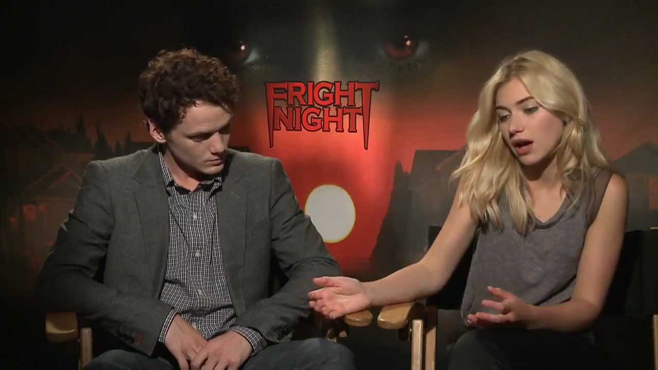 Anton Yelchin and Imogen Poots Interview Fright Night