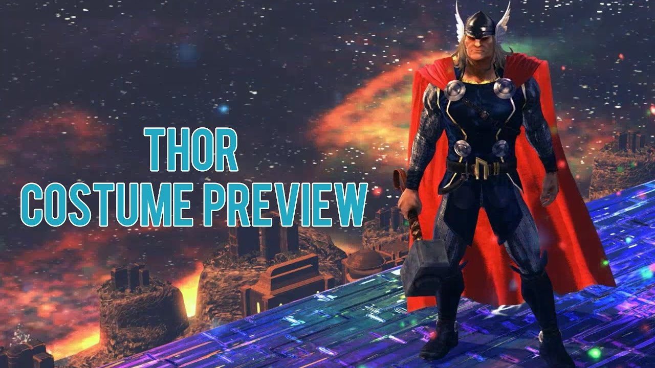 Thor Costume Preview - Marvel Heroes Omega (PC/PS4/XBOX)