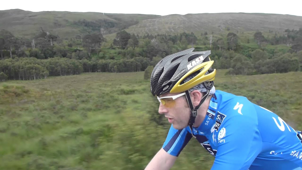 Cycling in Glen Torridon