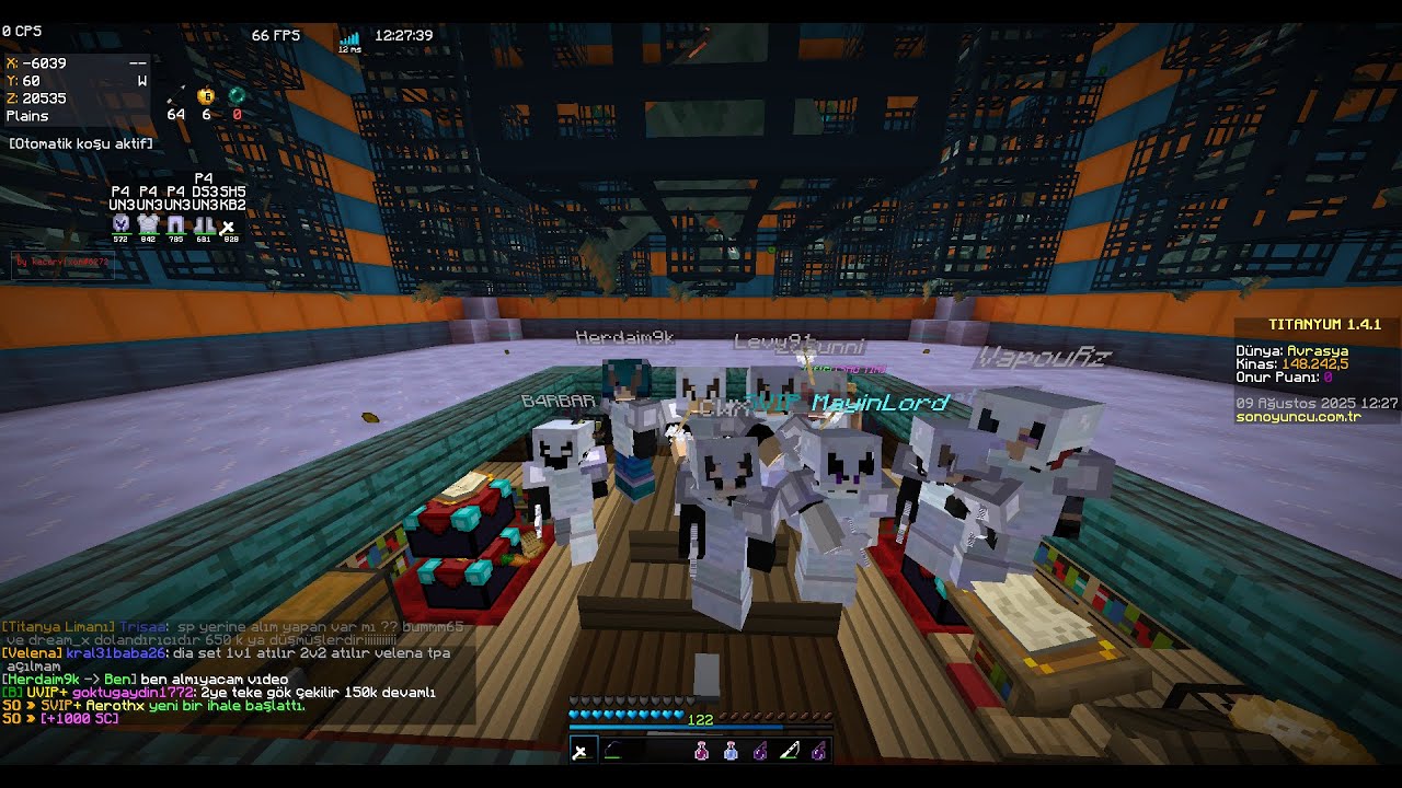 400 SPAWNER / 300MLİK PATLAYAN DEPO CLAİMLERİ #titanyum #sonoyuncu