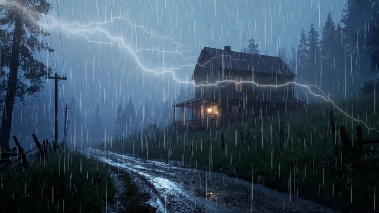 Non Stop Rain and Thunder All Night Long