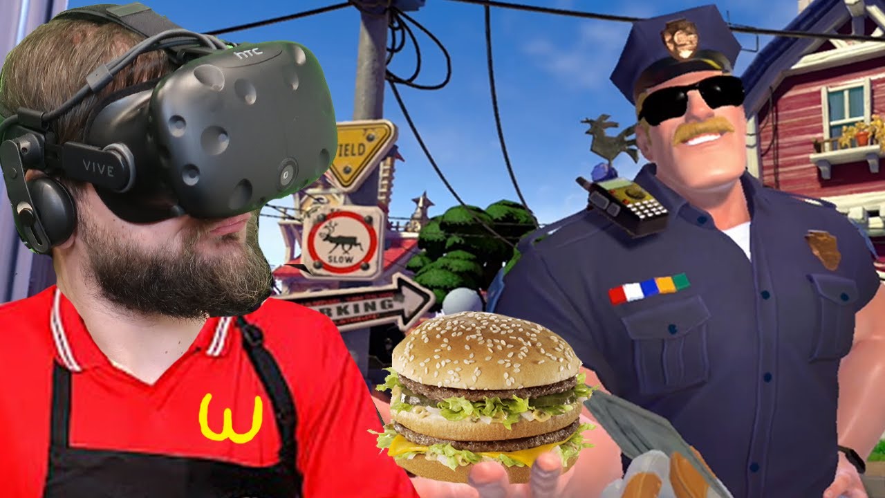 Burger dla Pana Policjanta - I'm Hungry #2 (HTC VIVE VR)