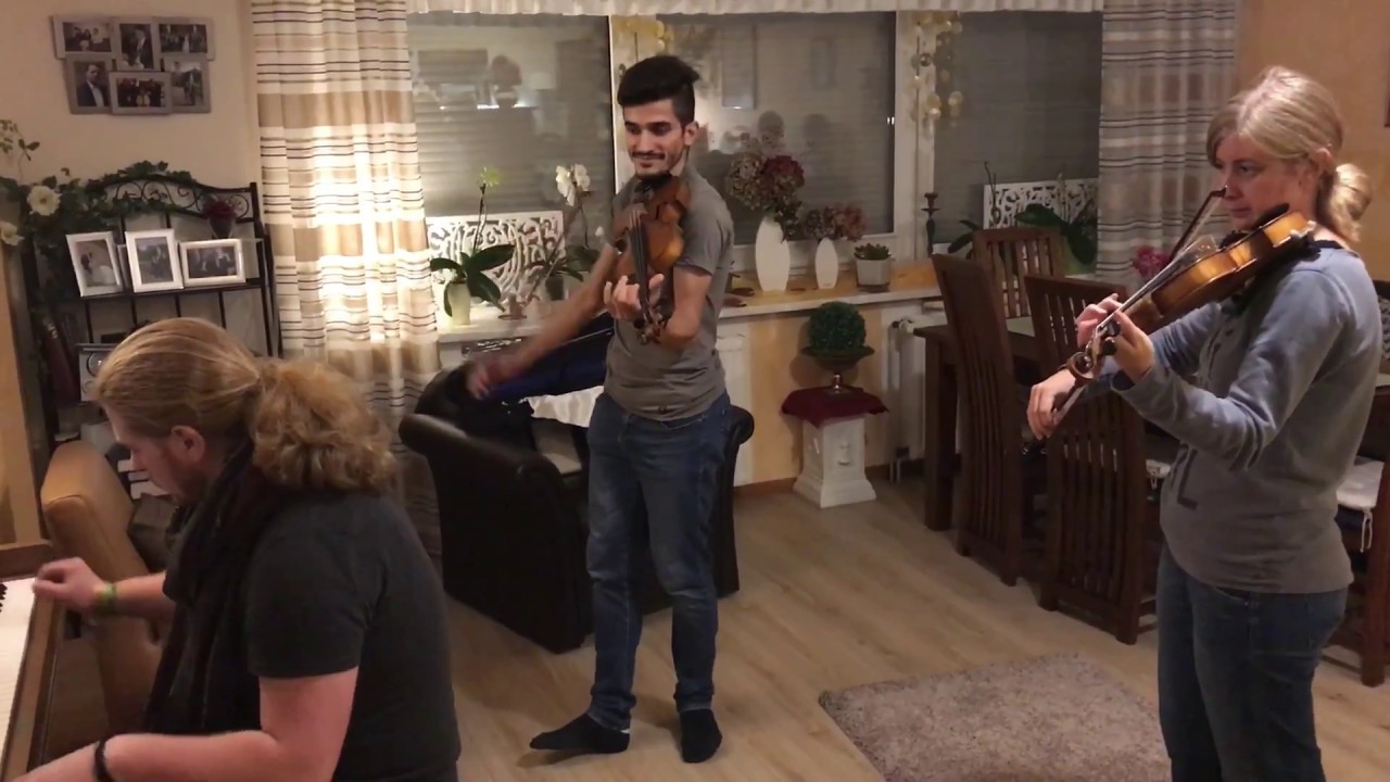 Zünde an dein Feuer, Fadi Youssef - Simon van Bergen - karina Penner violin, piano