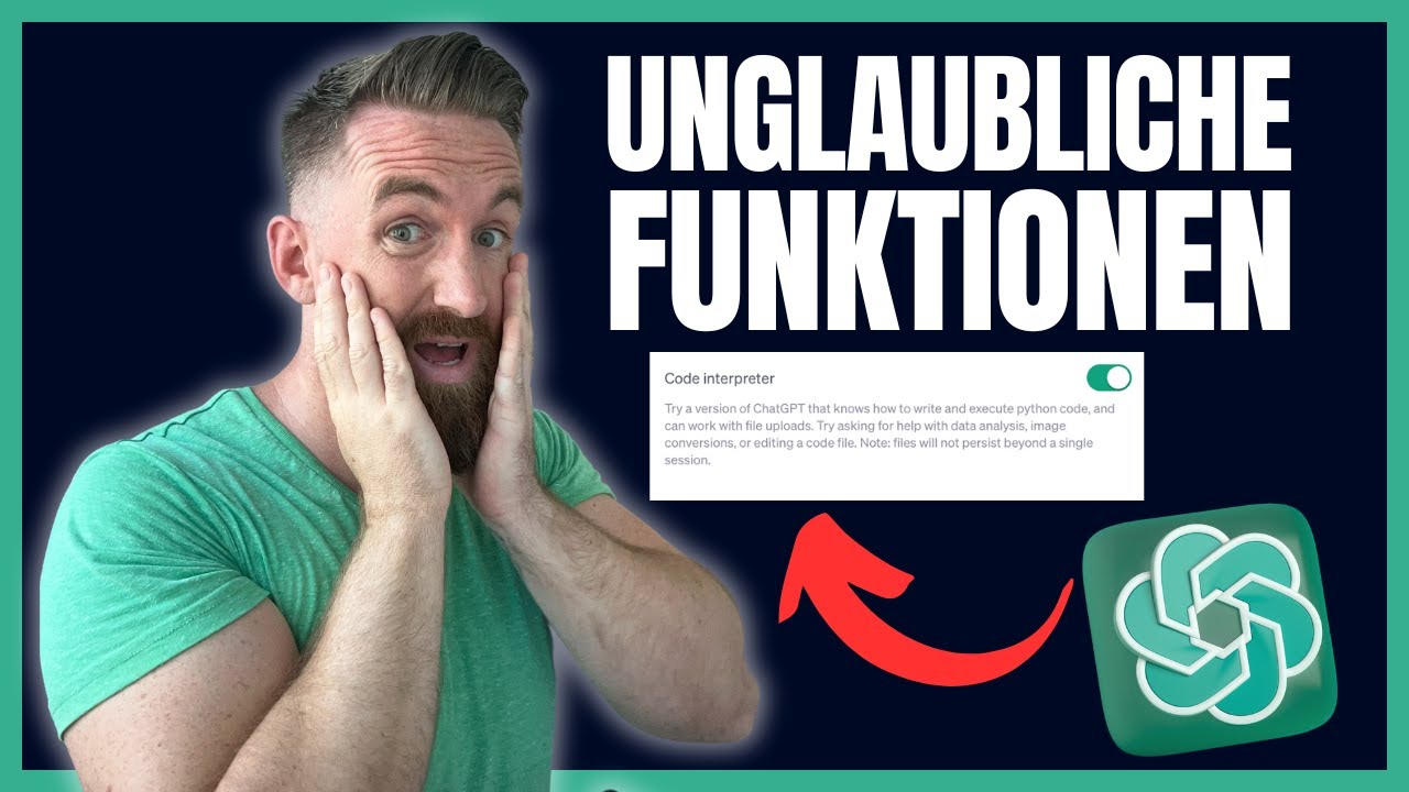 7 UNGLAUBLICHE ChatGPT Code Interpreter Funktionen 🤯