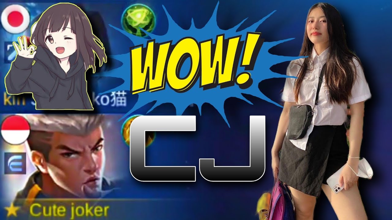 COUPLE SHOCK 😳 AT MY GAMEPLAY || WORLD TOP CHOU || full freestyle 🔥 CUTE JOKER mlbb