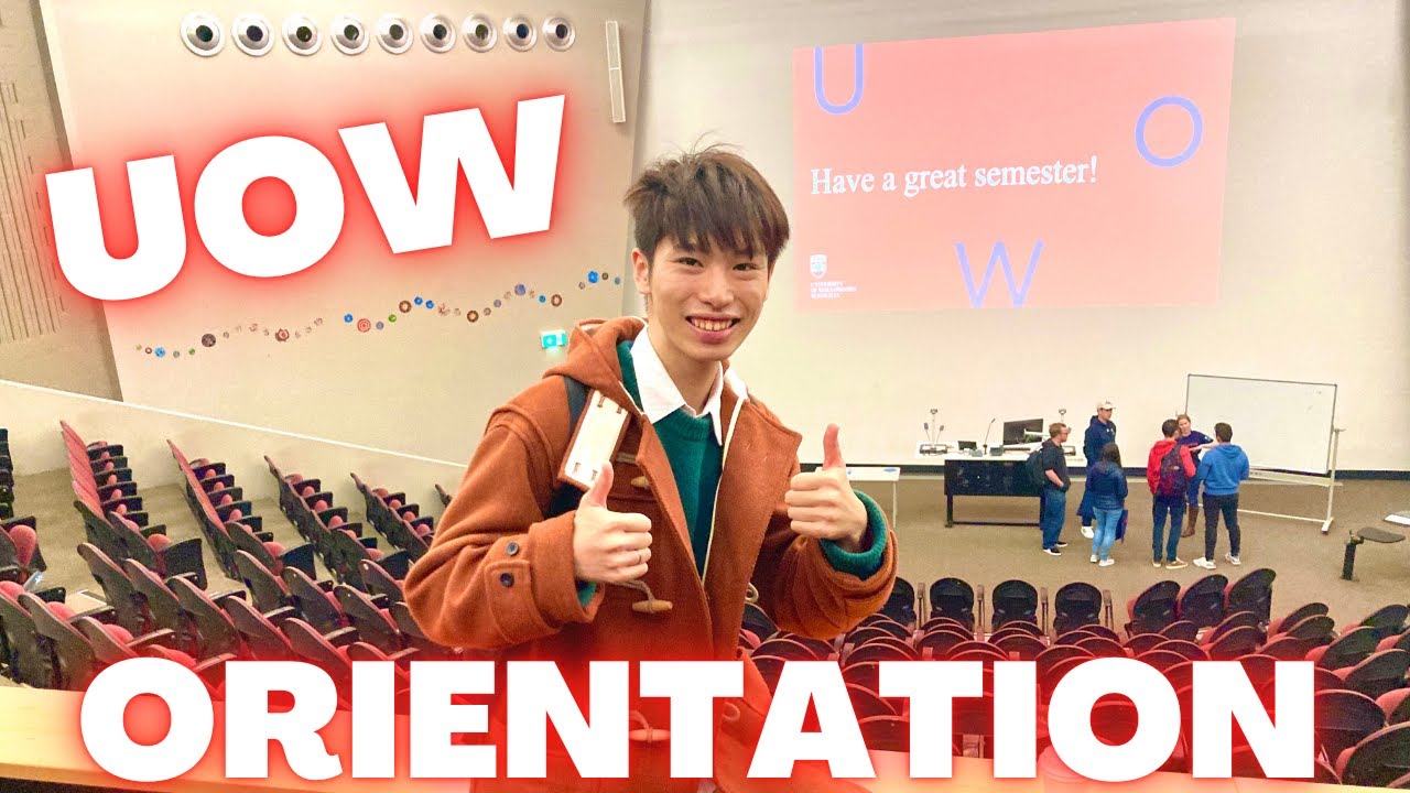 UOW | UOW ORIENTATION as a study abroad student |  #uow #wollongong #universityofwollongong #UOW