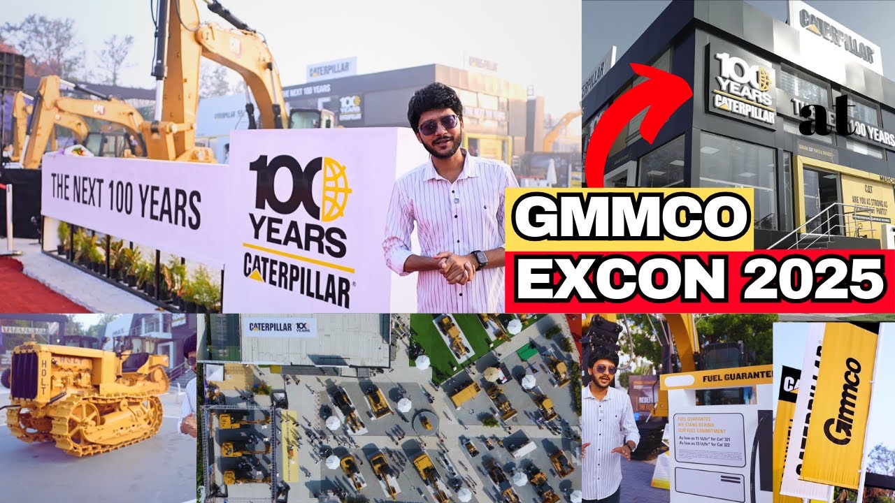 GMMCO X Caterpillar Pavilion Walkaround - EXCON 2025 | New Cat Equipment, Smart Tech & Offers