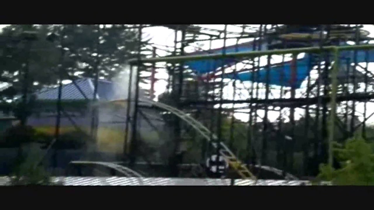 Gotham City Gauntlet off-ride | Six Flags New England
