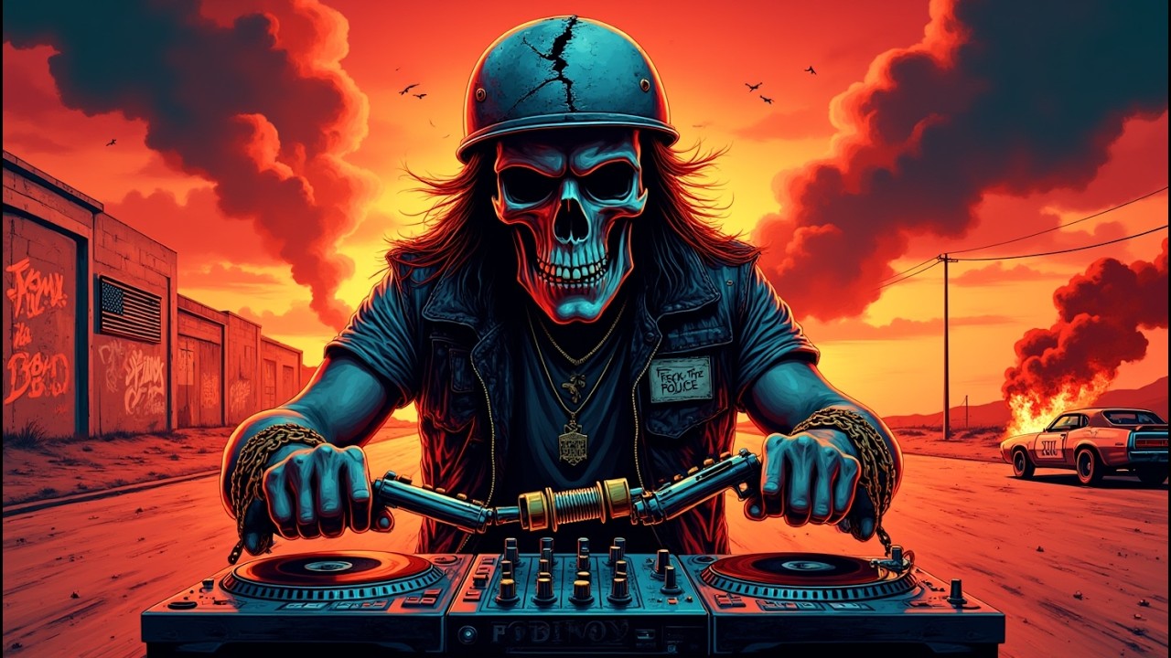 💀 F*ck the Police Country Rap Mashup | Outlaw Biker Music for the Lawless & Loaded Riders