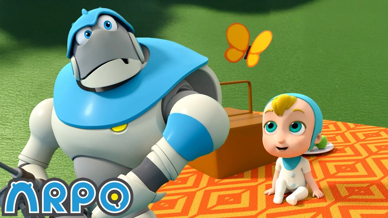 ¡Picnic problemático! | El Robot ARPO🤖 Dibujos animados para niños