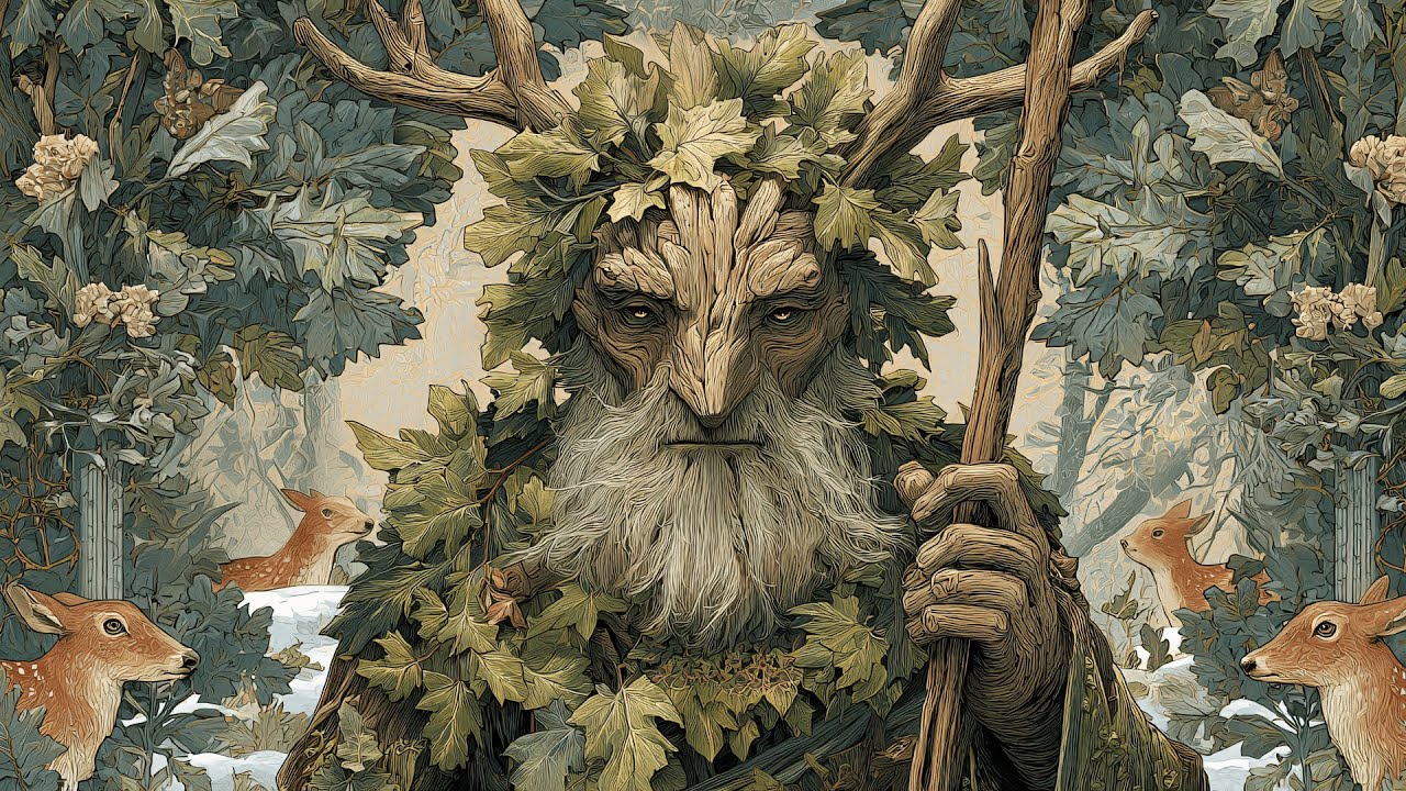 The Oak King of the Wildwood - Peaceful Celtic Music for Winter Stillness
