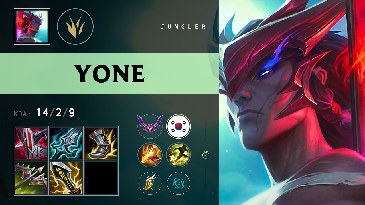 Yone Jungle vs Kayn - KR Master Patch 26.15