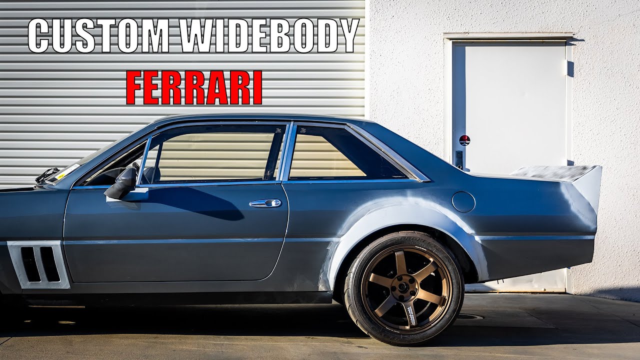 Building Custom Fender Flares!! / Ferrari 412 Build Ep. 17