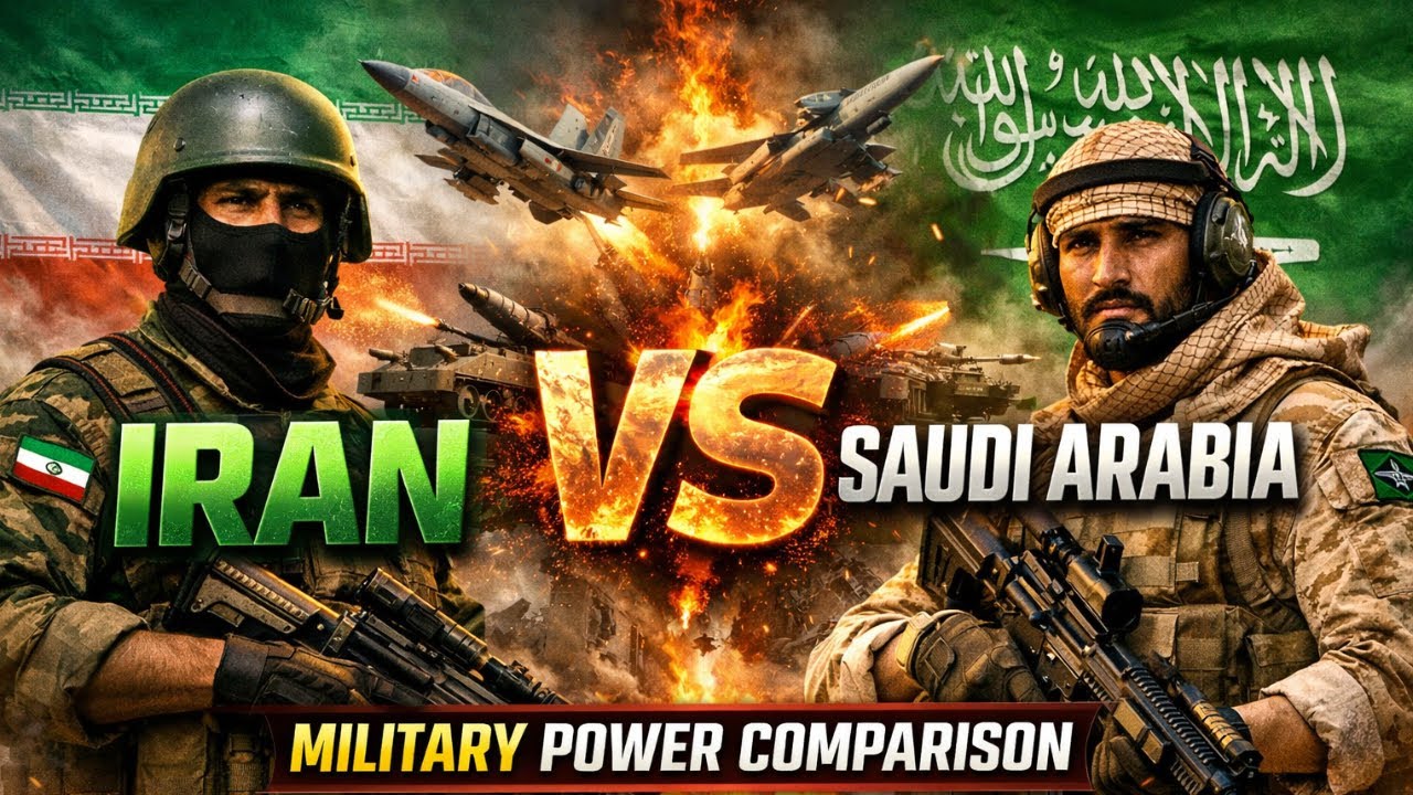 IRAN vs SAUDI ARABIA ⚔️Who Has the REAL Military Power in 2025?