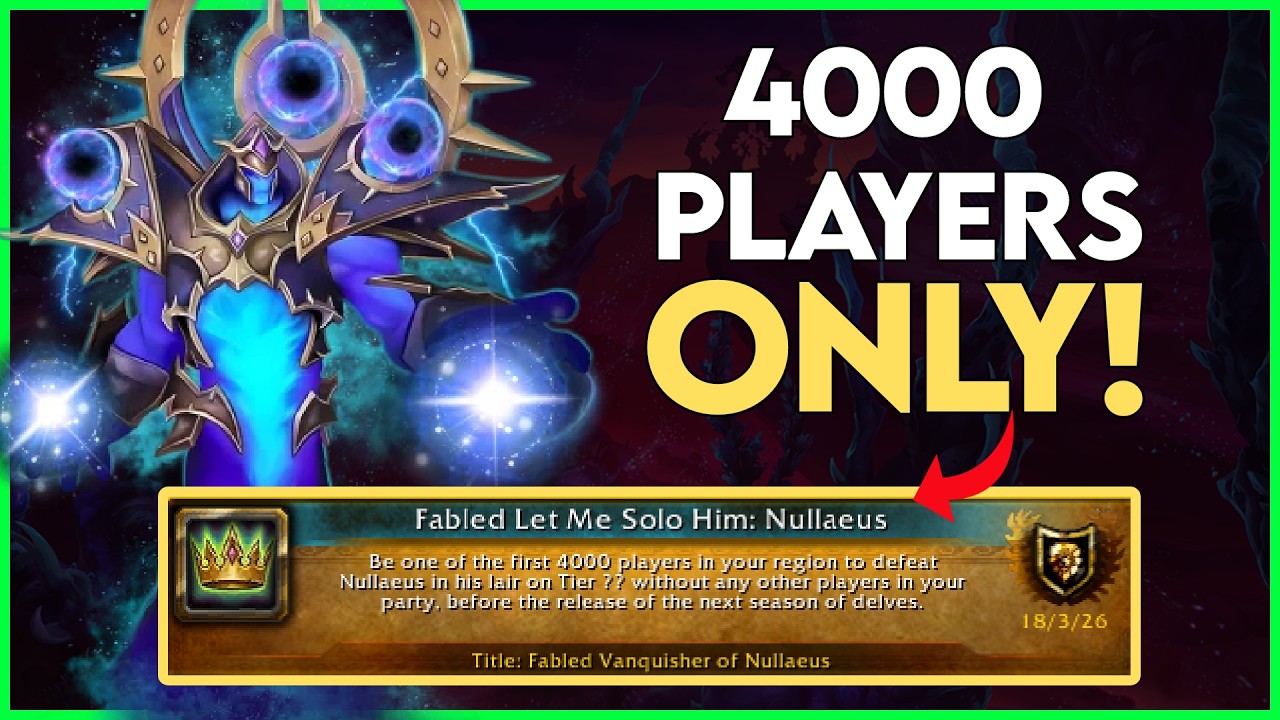 I Soloed Nullaeus as a Prot Warrior (Top 4000 Achievement)