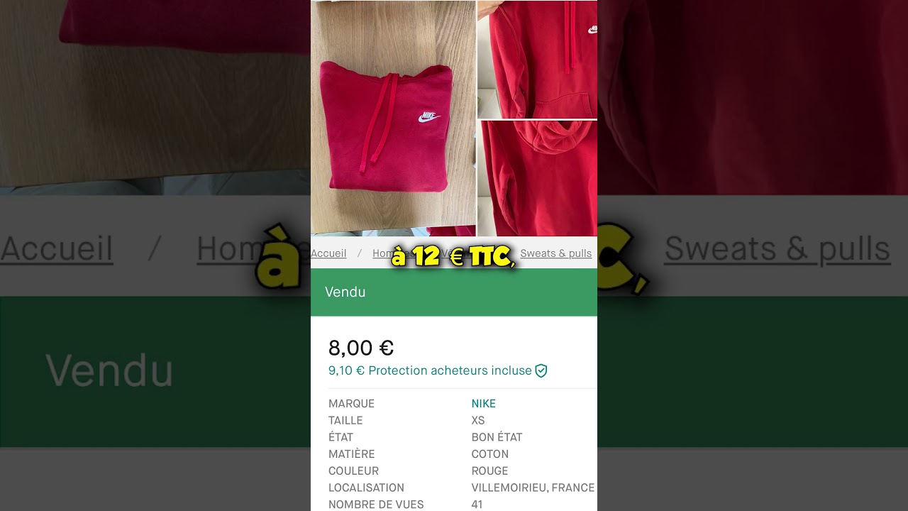 On cop des p&eacute;pites grace au bot Vinted😋 #botvinted #resell #vinted