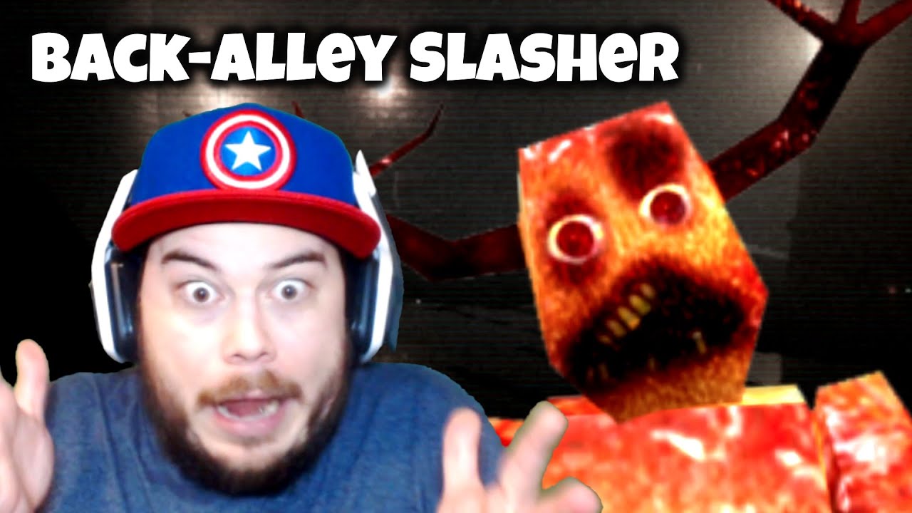 THIS ALLEY IS HAUNTED BY A DEMON DEER!! | Back-Alley Slasher (MicroHorrorArcade)