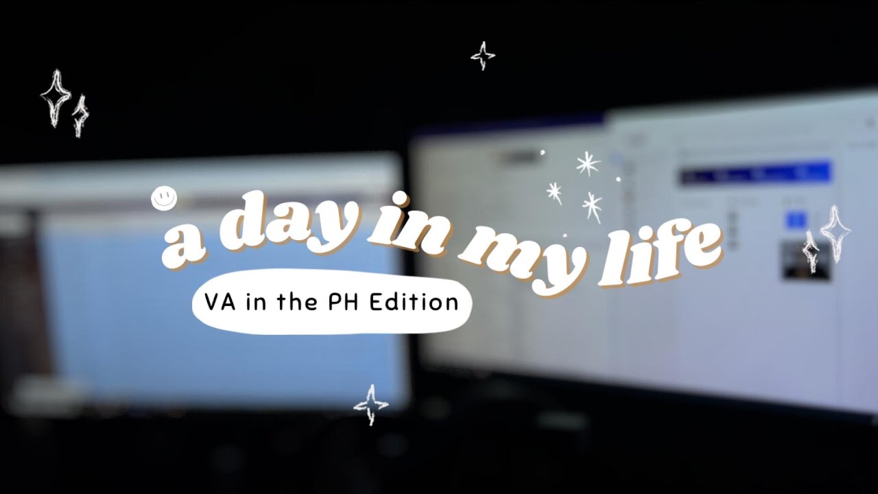 a day in my life as a full-time virtual assistant from the philippines | Work From Home