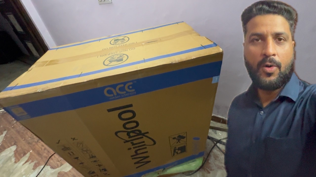 Hamari washing machine aa gayi || Aaj kapde ki khair nahi. 😄