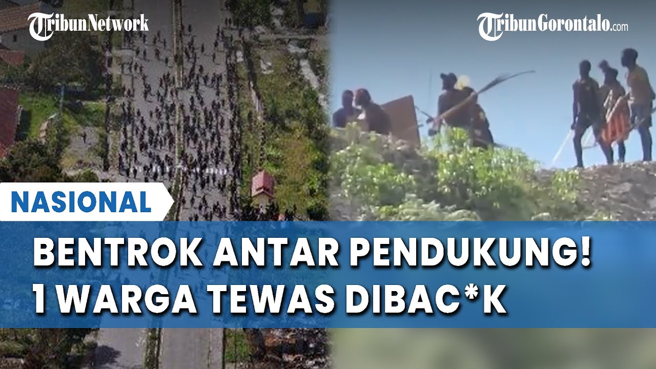 Puncak Jaya Mencekam! 2 Kubu Antar Pendukung Paslon Saling Serang, 1 Orang Tewas