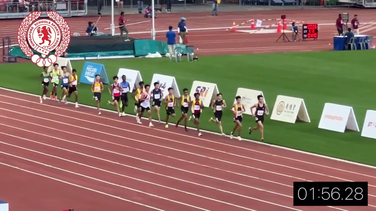 2024 NSG T&F Boys B Div 1500m Finals