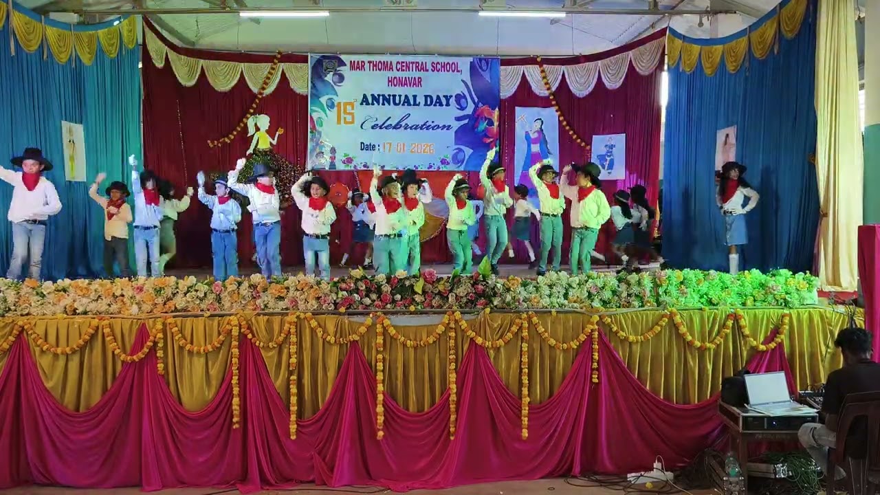 Annual Day| Cowboy Dance by 1std Children 