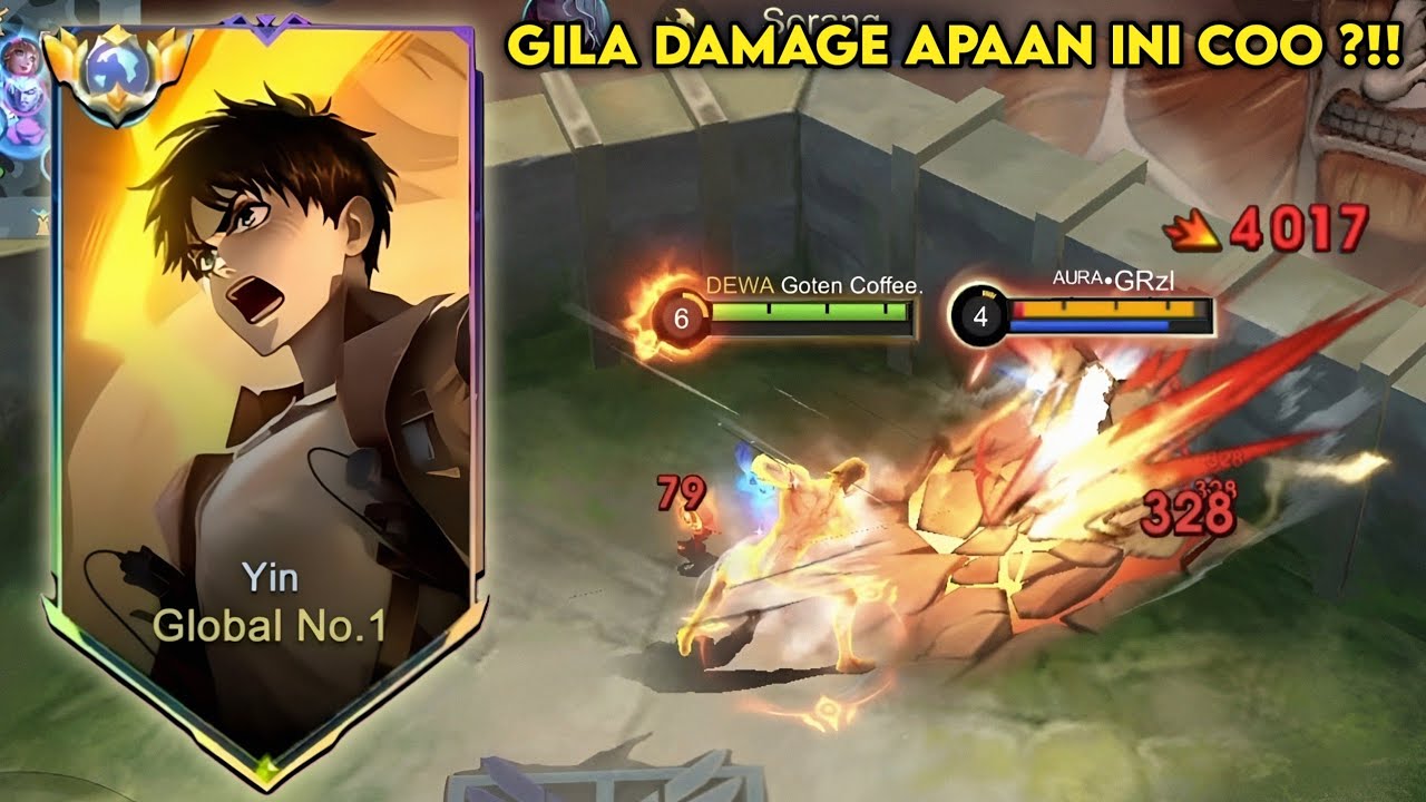 MENGERIKAN ! BEGINI CARA FAST FARMING AGAR YIN KALIAN SAKIT | TOP GLOBAL YIN - MLBB