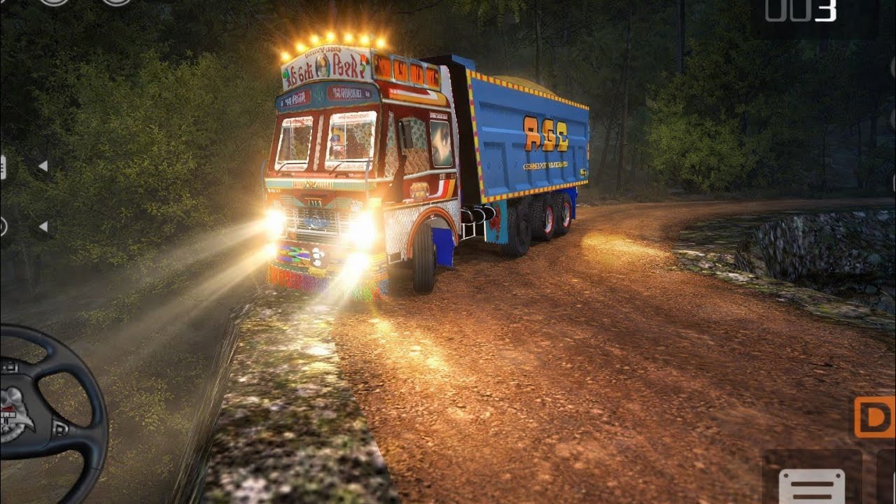 GJ Tata 3118 Tipper Truck Heavy Driving Offroad in / Bus Simulator Indonesia 2026