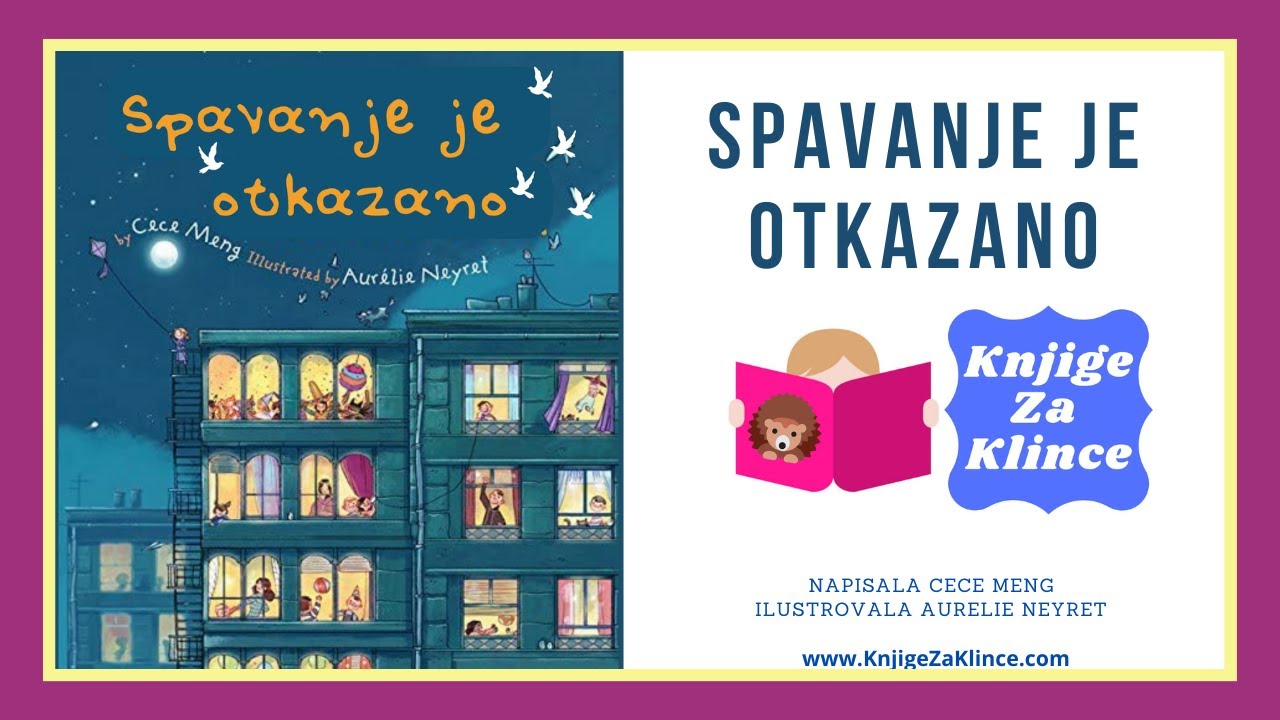 🦔 PRIČE ZA DJECU - Spavanje je otkazano - audio priče za djecu, najljepše priče za laku noć knjige