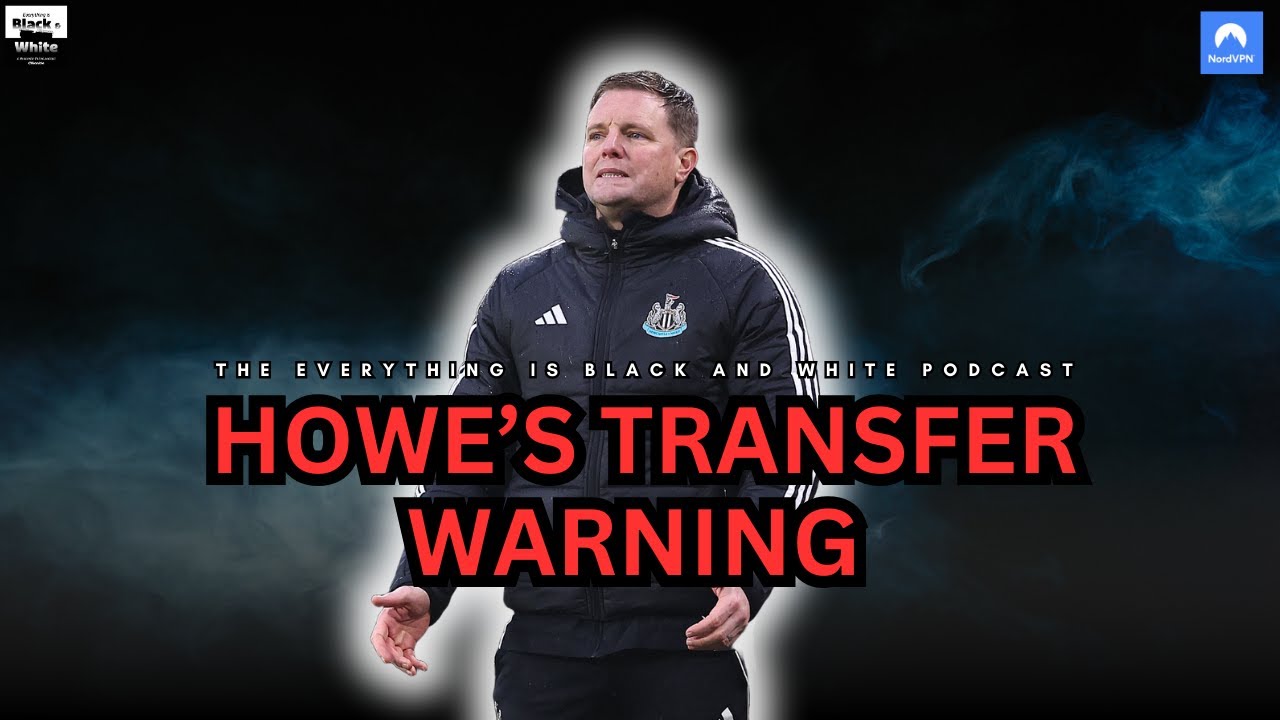 Eddie Howe warns Newcastle United's attacking woes won't be solved in the transfer market