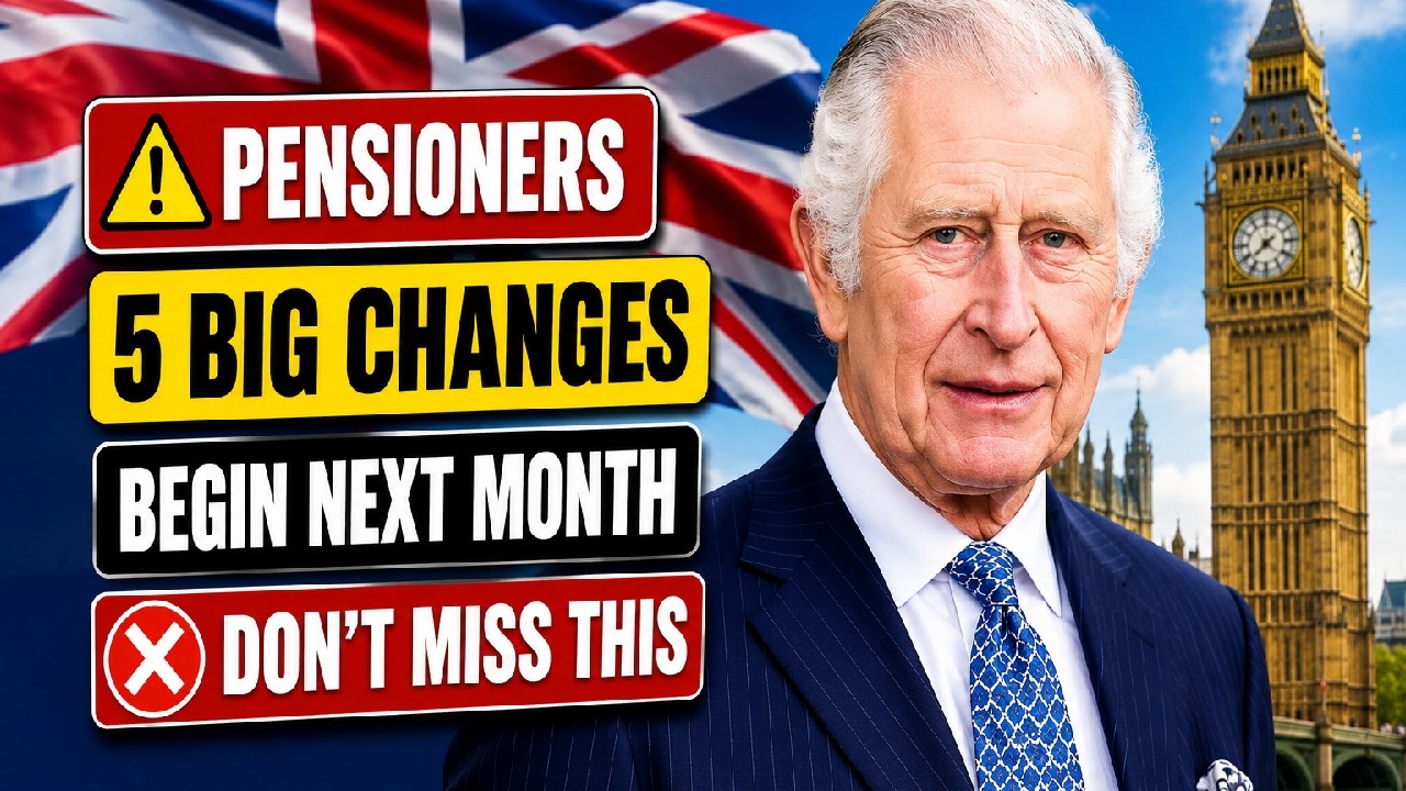 ⚡️5 BRUTAL CHANGES FOR UK PENSIONERS STARTING NEXT MONTH