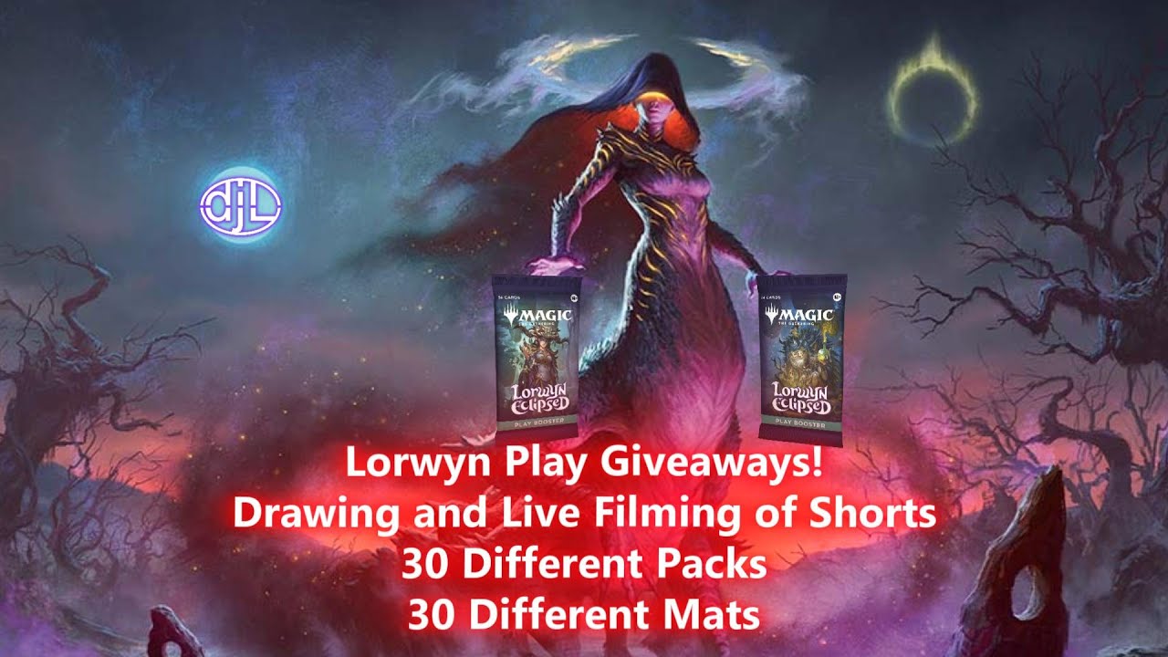 Lorwyn Play  Giveaways! Drawing and Live Filming of YT Shorts-  30 different Pack 30 Different Mats!
