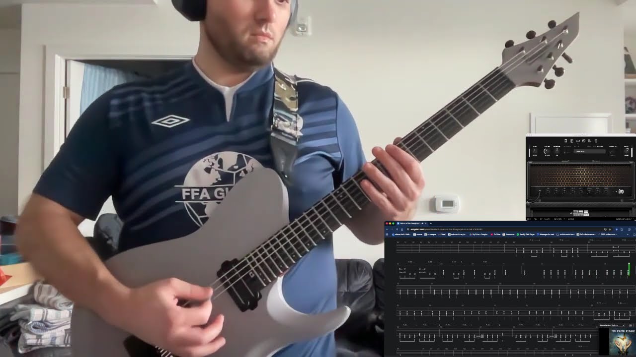 Threshold - Return of the Thought Police - Guitar Cover