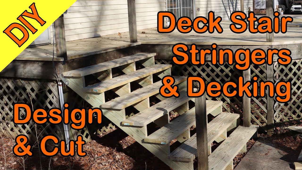 Ремонт террасы. Часть 4. Конструкция стрингеров и террасных досок.