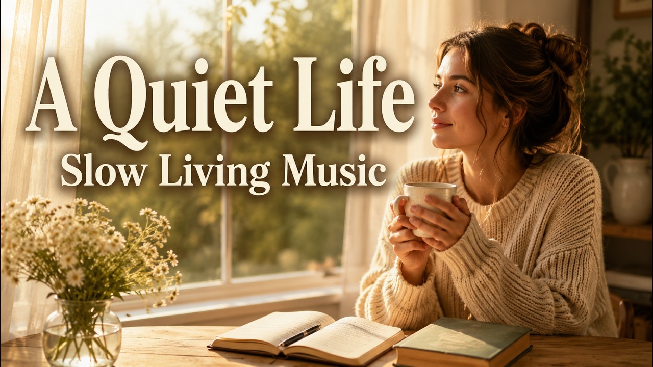 A Quiet Life 🌿 Slow Living Music for Healing, Reading, Journaling & Peaceful Days