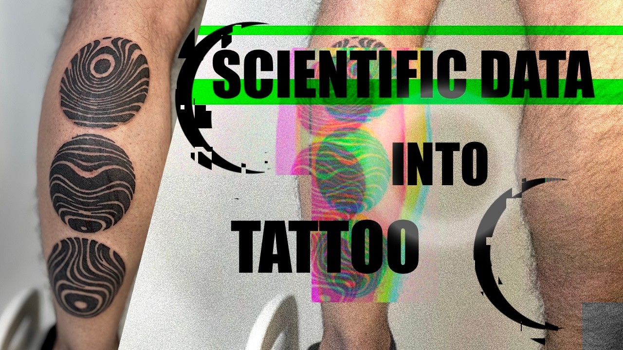 From Scientific Data to Art: A Custom Tattoo Process